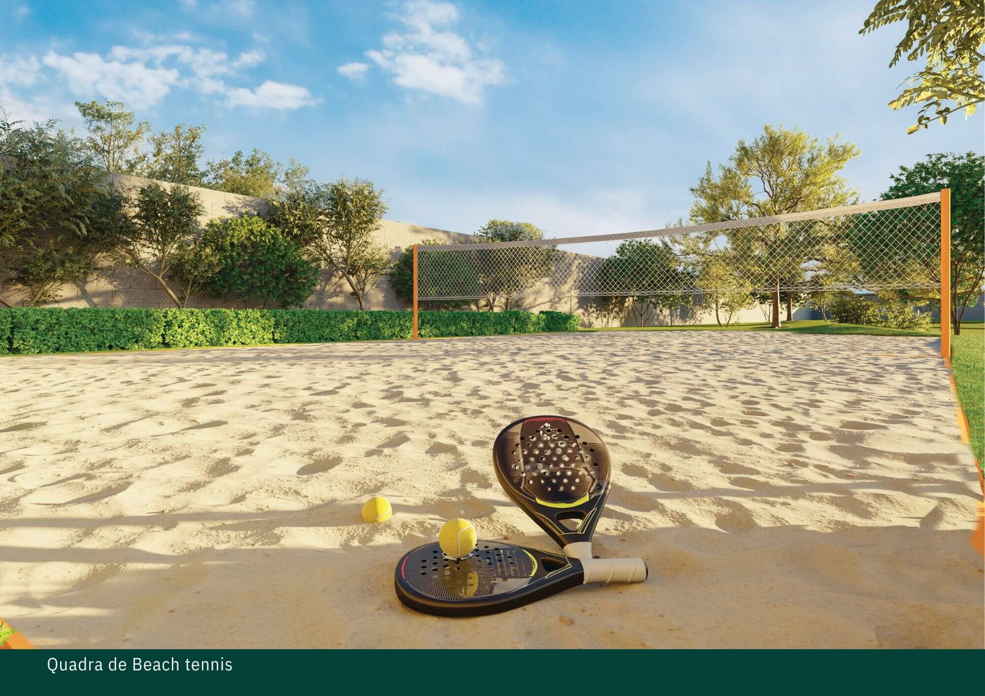 Quadra Beach Tennis - Green Park Residence Diadema