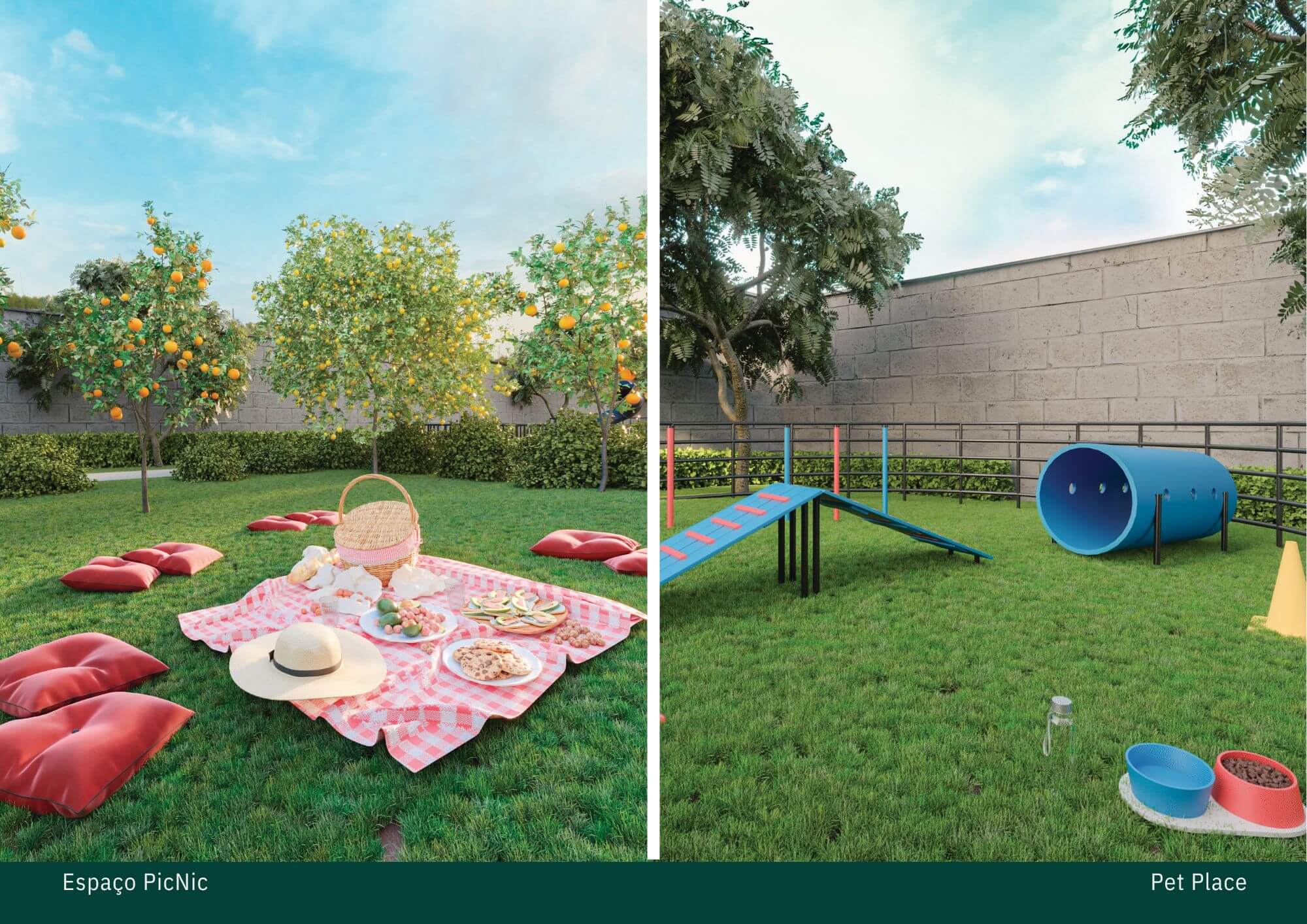 Espaço Picnic - Pet Place - Green Park Residence Diadema